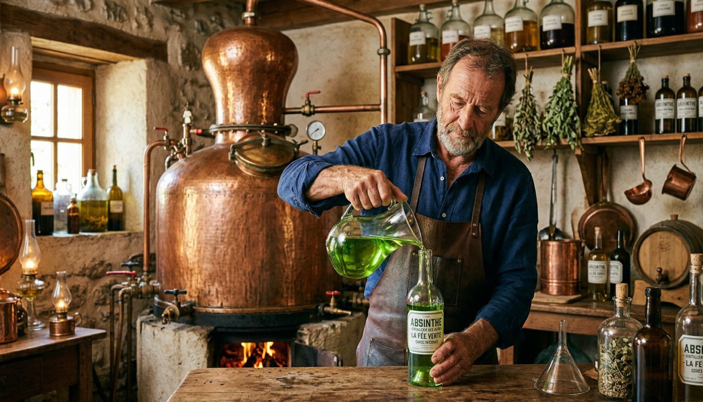 Comment l'artisanat influence-t-il la qualité de l'absinthe ?